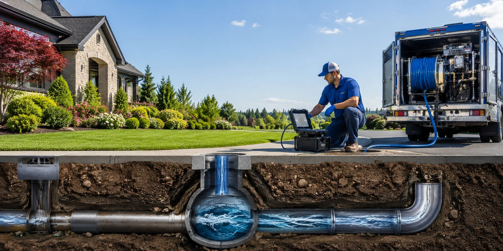 Drainage restoration information for New Matamoras, OH